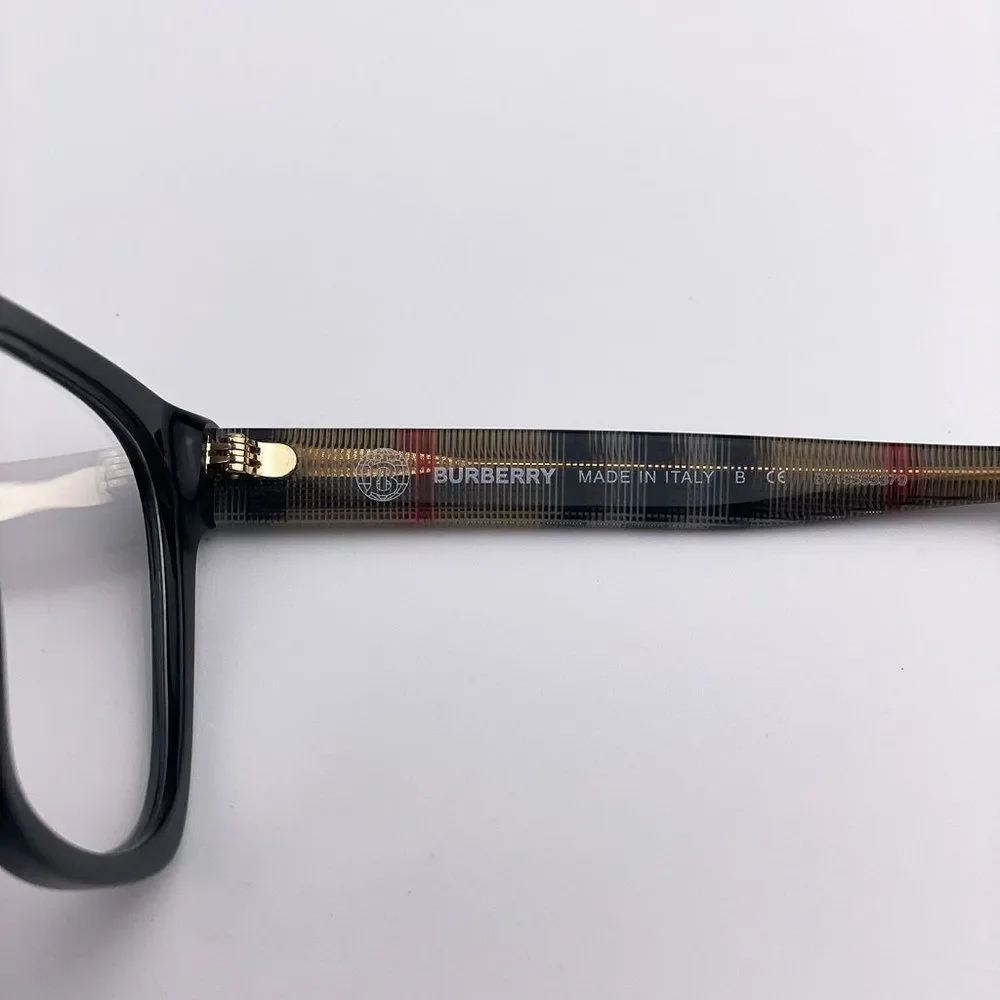 Burberry Evelyn BE2347 3942 Eyeglasses Black Square Women